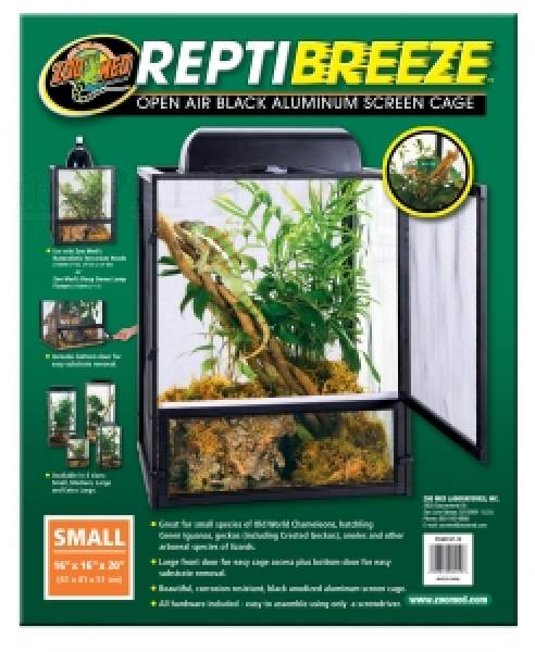 Zoo Med ReptiBreeze – Aluminium Terrarium für Reptilien
